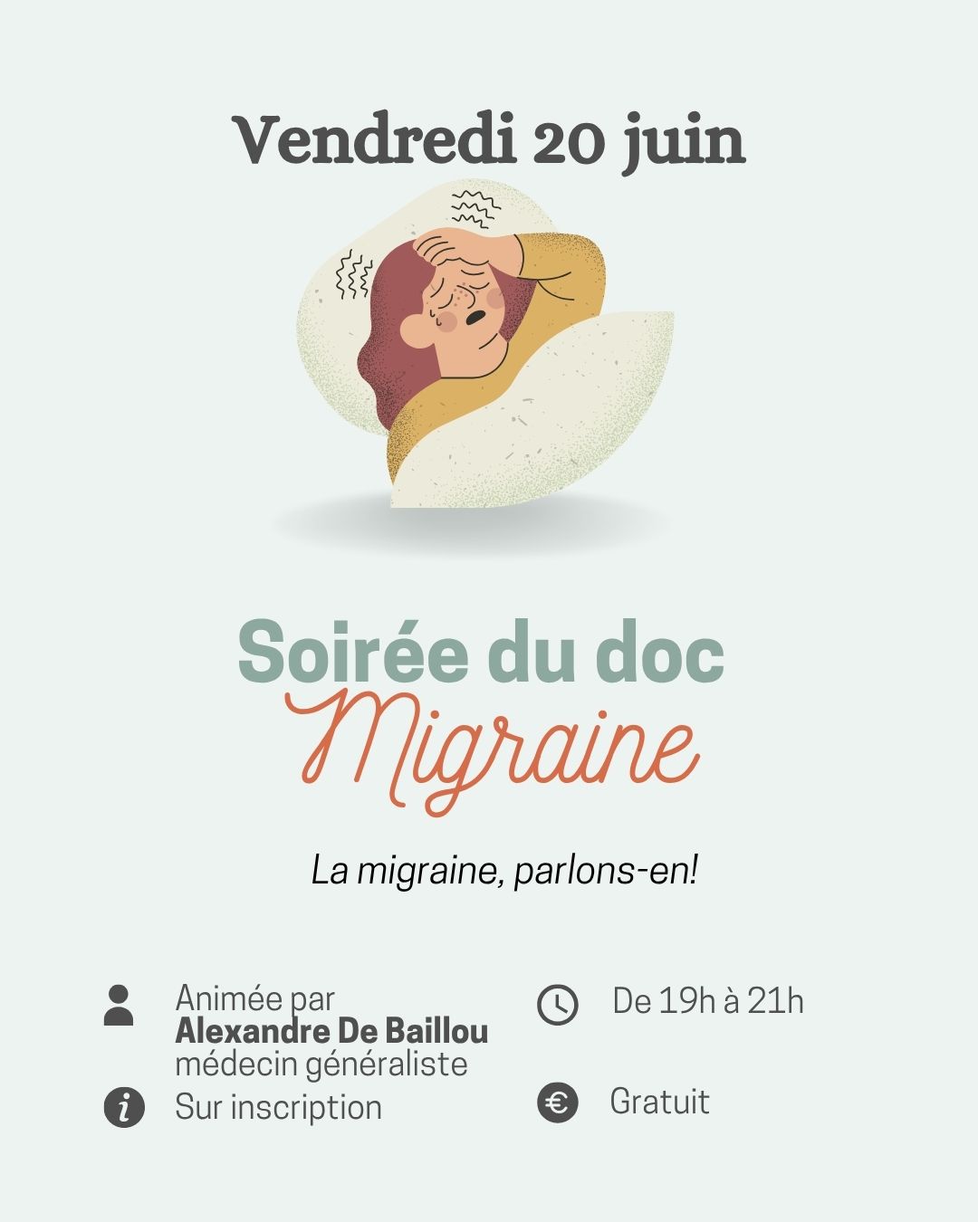 La Soirée du Doc – La migraine, parlons-en