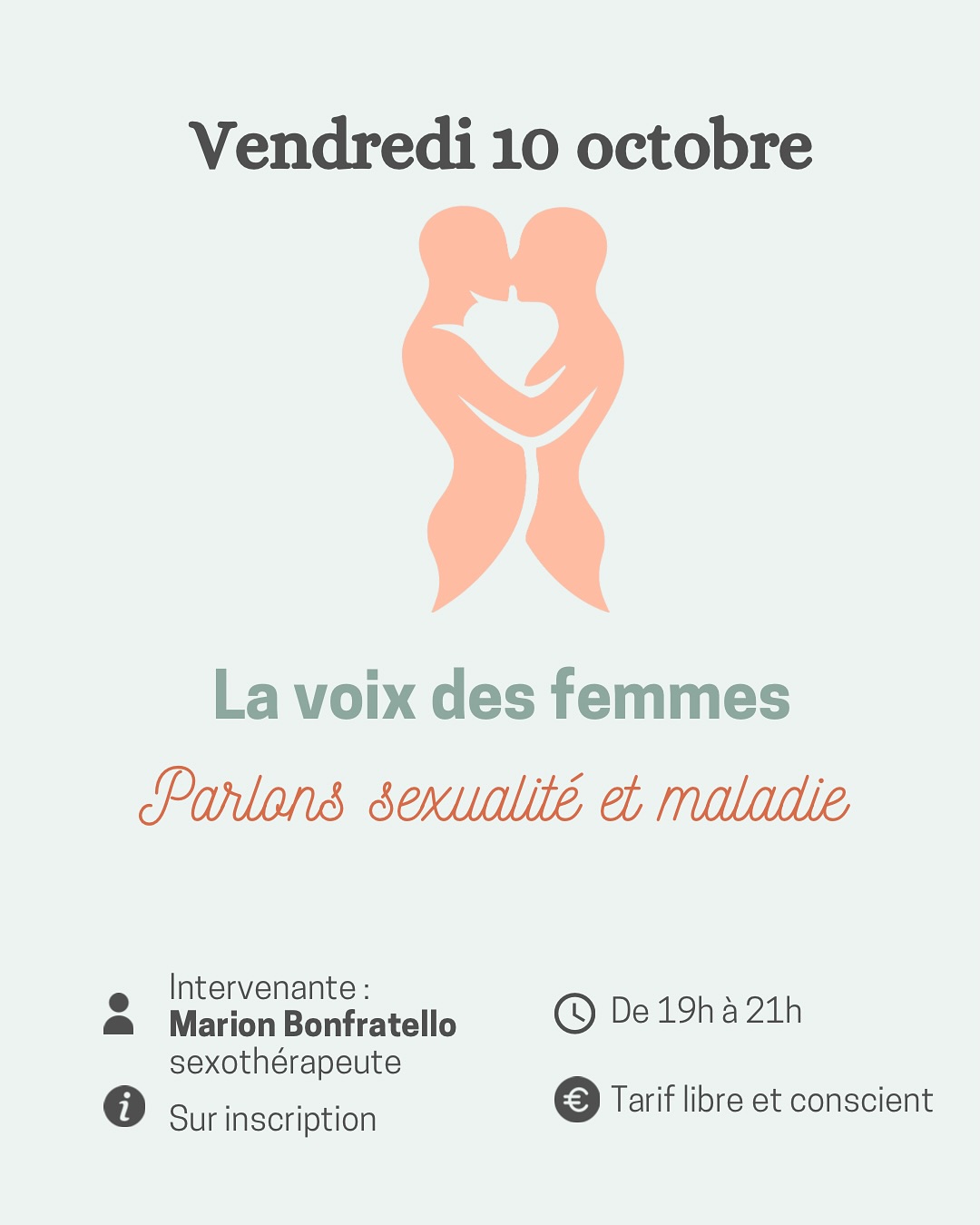 La Voix des femmes : Parlons sexualité et maladie